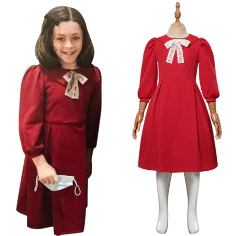 Kids Girls Orphan: First Kill Esther Albright Cosplay Costume Outfits ...