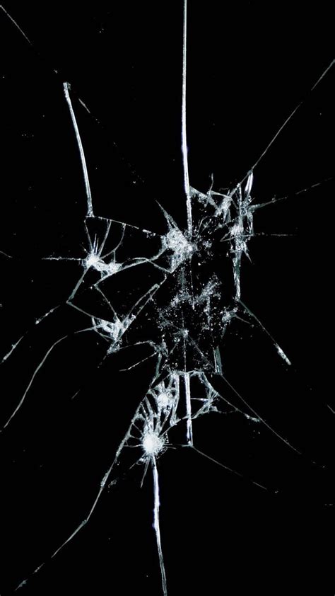 Broken Glass Windows Wallpaper