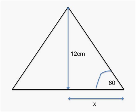 Enter Image Source Here - Equilateral Triangle With Altitude 12, HD Png Download - kindpng