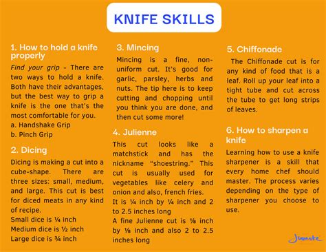 Knife Skills – Chef J. Jackson