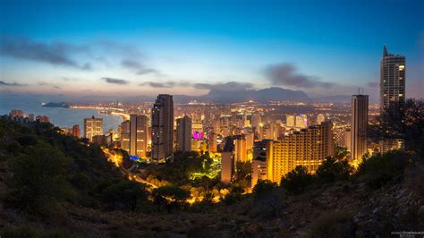 Skyline Benidorm | Panorámica del skyline de Benidorm en la … | Flickr