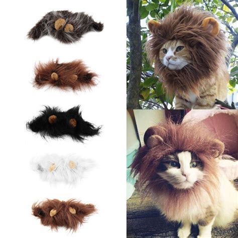 Lion Mane Wig For Your Cat $19.95 | Cat lion costume, Cat fancy dress ...