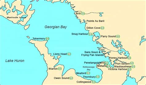 Cruising Georgian Bay Boat & Yacht Directory - Marinas, Anchorages, Yacht Brokers, New Boat ...