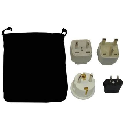 Buy Vietnam Power Plug Adapters Kit with Travel Carrying Pouch