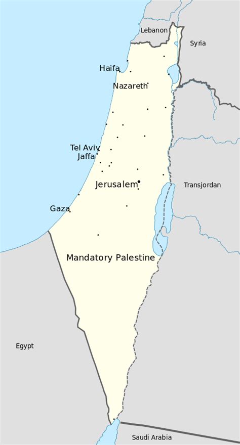 Mandatory Palestine - Wikipedia