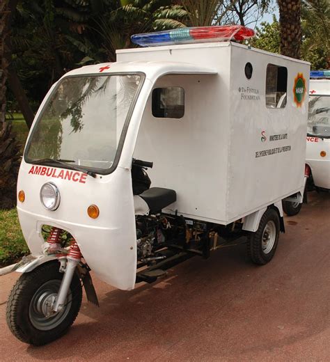 Reducing maternal mortality with motorcycle ambulances