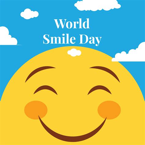 Happy world smile day Background with emojis composition. 27011669 Vector Art at Vecteezy