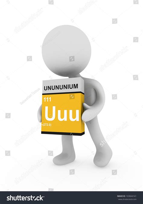 3d Man Carry Unununium Box Stock Illustration 103844141 | Shutterstock