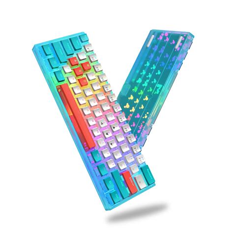 Buy Womier WK61 60% Percent Mechanical Keyboard, Hot-Swappable Ultra ...