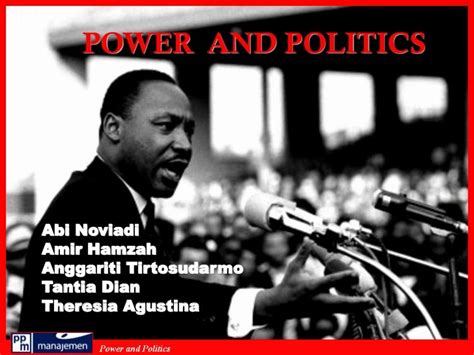 Power and politics