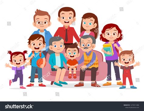 655,856 Family Cartoon Images, Stock Photos & Vectors | Shutterstock