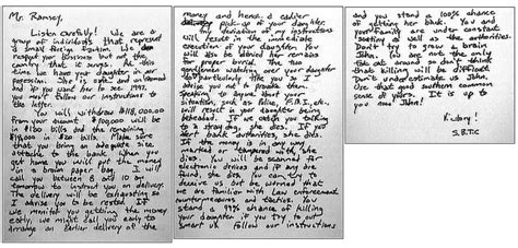 Handwriting links between JonBenét Ramsey's ransom note & Gary Oliva ...