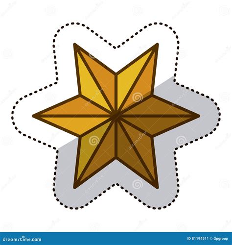 Isolated Star of Nativity Design Stock Vector - Illustration of prayer, holiday: 81194511