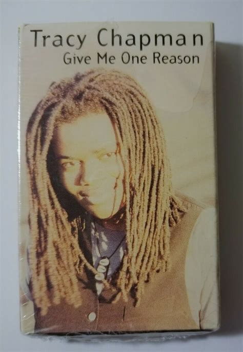 Tracy Chapman Give Me One Reason Single Cassette Tape | Tracy chapman ...