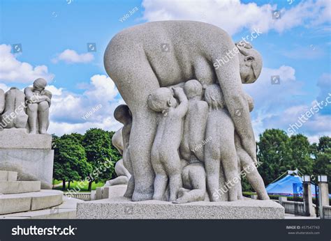 Oslo Norway Sculpture By Gustav Vigeland Stock Photo 457547743 | Shutterstock