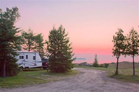 Castle Rock Mackinac Trail Campground, Michigan Upper Peninsula Campgrounds | Campground ...