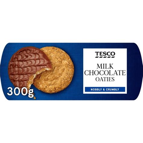 Tesco Chocolate Oaties Biscuits (300g) - Compare Prices & Where To Buy ...