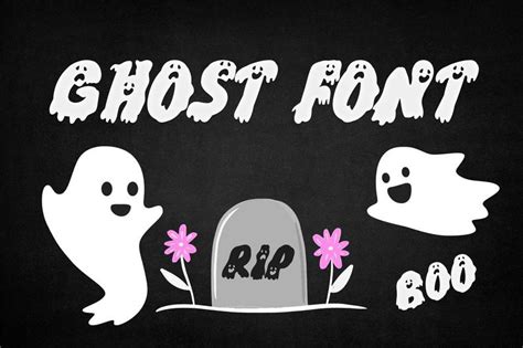 Ghost Font | Horror Font | Ghost Letters | Cool Font | Funny Font ...