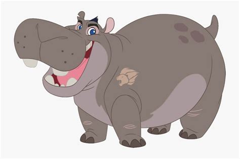 Hippo Lion Guard Characters, HD Png Download - kindpng