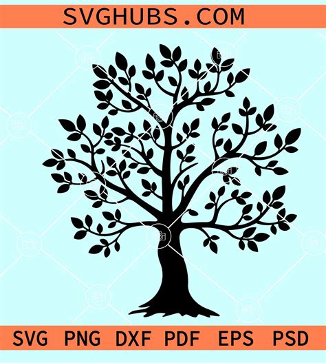 Tree of life SVG, family tree SVG, tree of life PNG, tree of life clip art