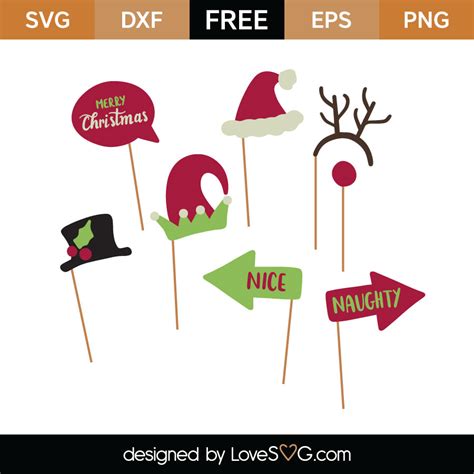 Christmas Signs SVG Cut File - Lovesvg.com