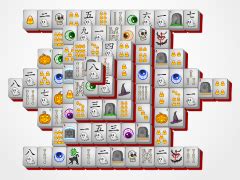 Halloween Mahjong | Mahjong, Simple game, Mahjong tiles