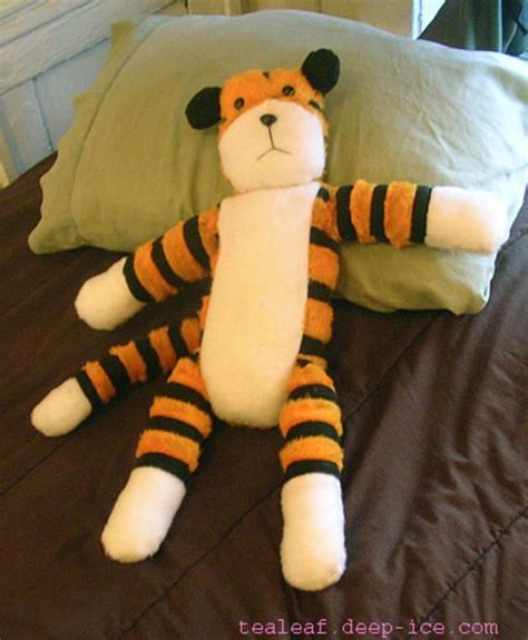 Custom Plush "Hobbes" (Stuffed Animal Version), from Calvin and Hobbes ...