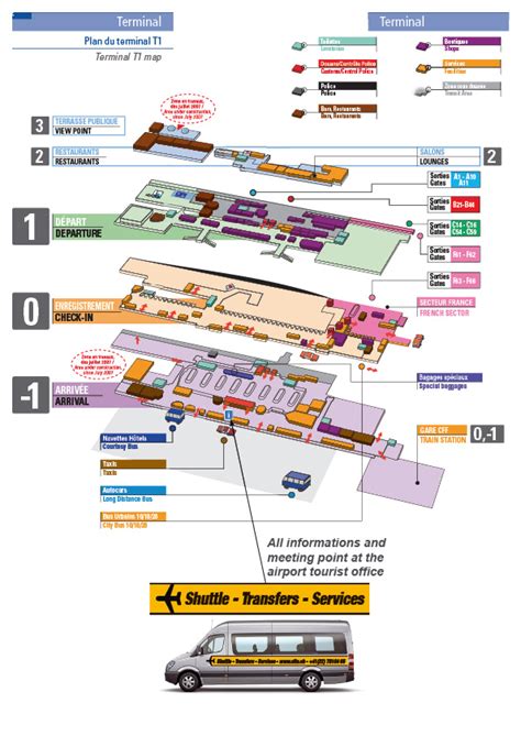 Map Geneva airport GVA