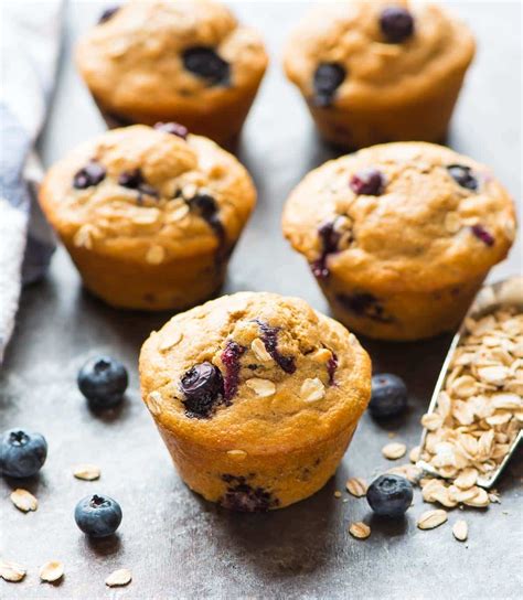 Healthy Blueberry Muffins {Easy and Freezer-Friendly!} – WellPlated.com