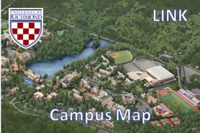 University Of Richmond Campus Map - Vector U S Map