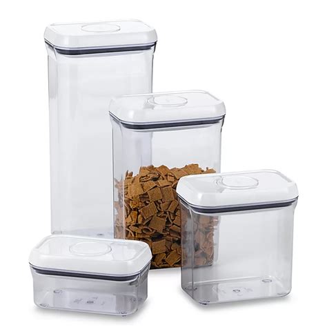 OXO Good Grips® Rectangular Food Storage Pop Container | Bed Bath and ...