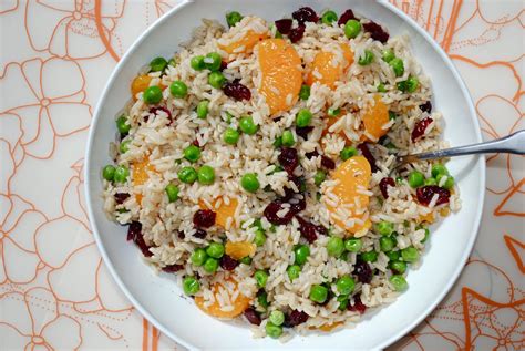 Mandarin Orange and Brown Rice Salad - Fit Foodie Finds