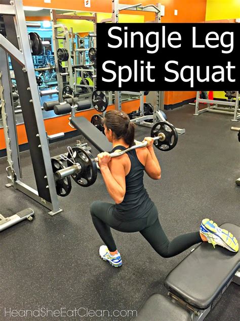 Leg Exercise - Single Leg Split Squats | Split squat, Squat workout, Leg workout