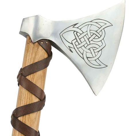 Knotwork Viking Warrior Axe