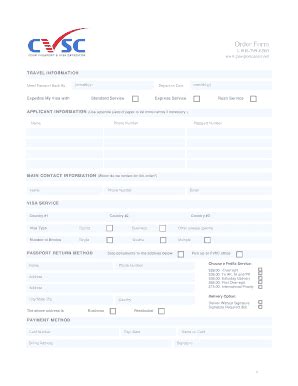 Fillable Online Visa Application Form for Bahrain - Passport Center Fax Email Print - pdfFiller