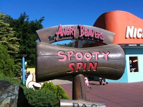 Angry Beavers Spooty Spin | Nickelodeon In Amusement Parks Wikia | Fandom