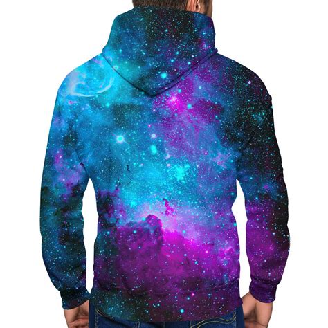 Colorful Nebula Zip-Up Hoodie | Hoodie Lab