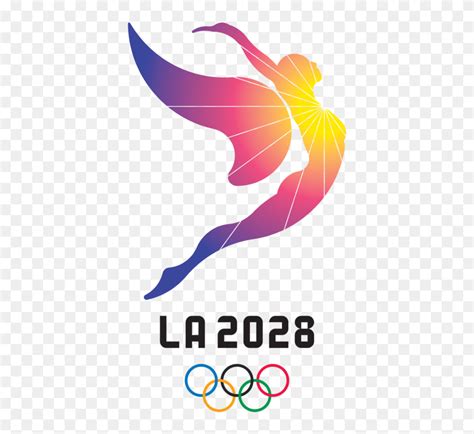 La Olympics 2028 Logo Clipart (#5589559) - PinClipart