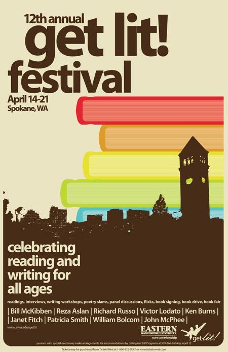 60 Creative and Inspiring Festival Posters | Bluefaqs | Book festival, Festival posters, Book ...