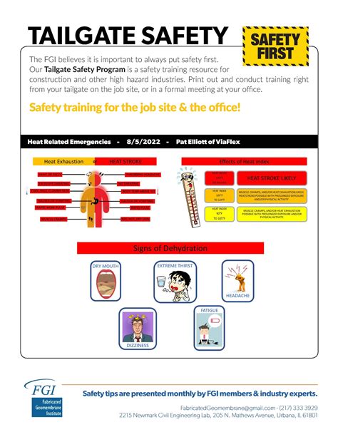 Tailgate Safety Program