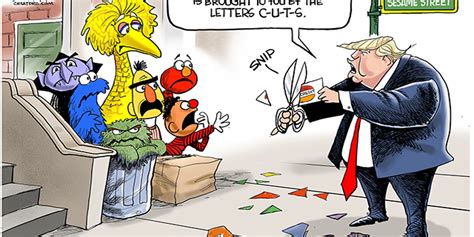 Cartoonist Gary Varvel: President Trump's budget cuts