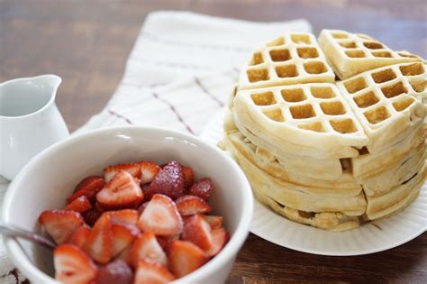 Homemade Waffle Batter Recipe - Eighteen25