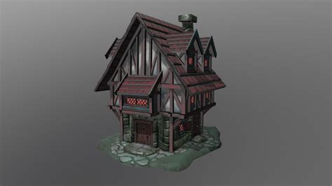 Medieval House 3d Model