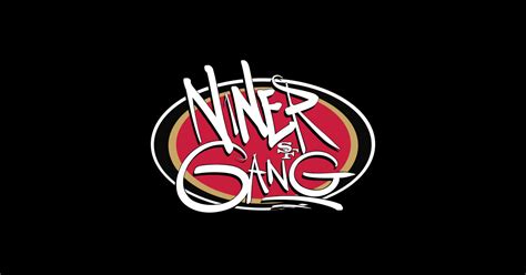 Niner Gang - Football - Sticker | TeePublic