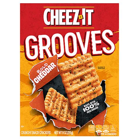 Cheez-It Cheddar Grooves | Crackers | Foodtown