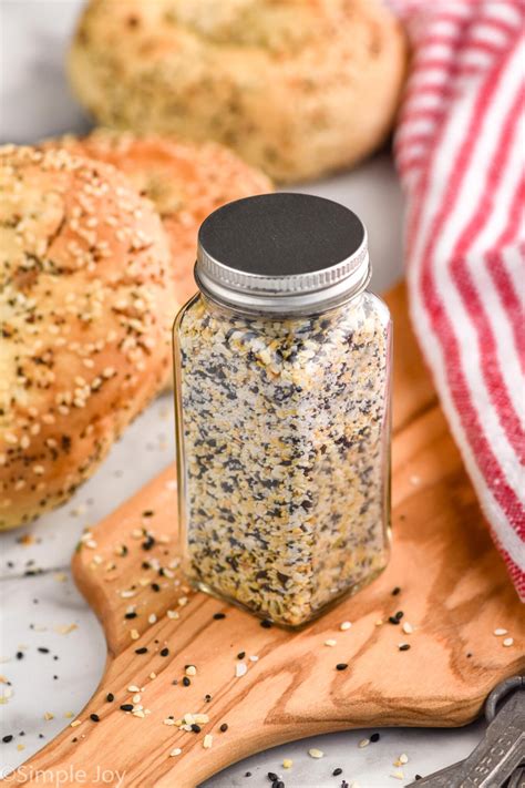 Everything Bagel Seasoning - Simple Joy