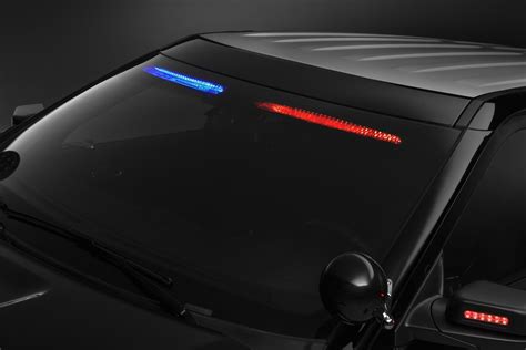 Ford Police Interceptor Utility Gets "No Profile" Visor Light Bar - autoevolution