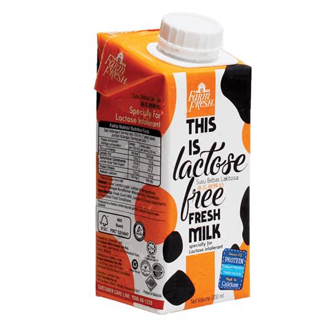 UHT Lactose Free Milk - Farm Fresh Malaysia