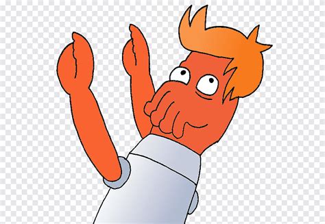 Philip J. Fry Professor Farnsworth Zoidberg Bender Character, futurama, heroes, hand png | PNGEgg