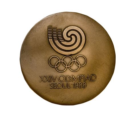 Lot Detail - 1988 Seoul Olympic Participation Medal w/ Original Box